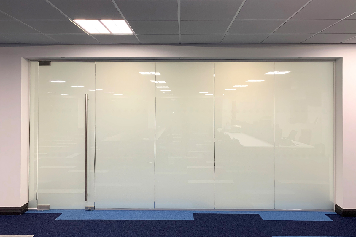 Switchable Glass Partitioning