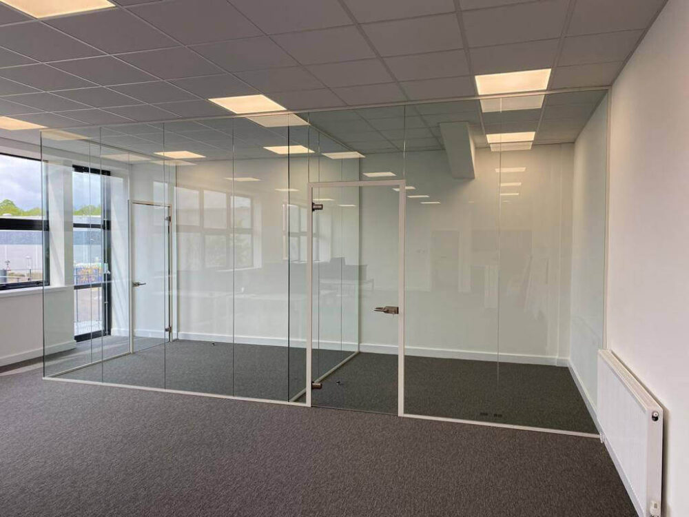 Frameless Glass Offices