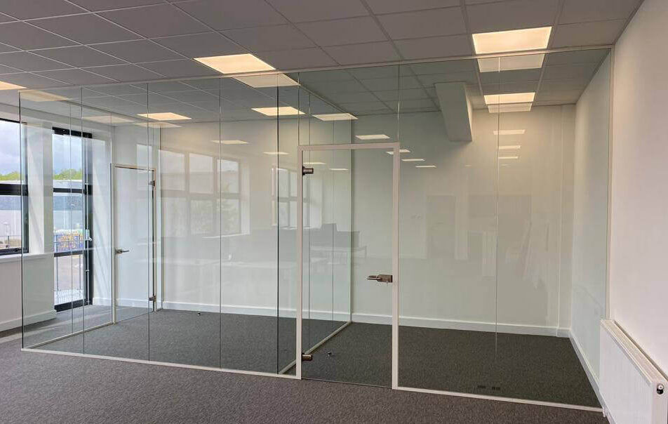 Frameless Glass Offices