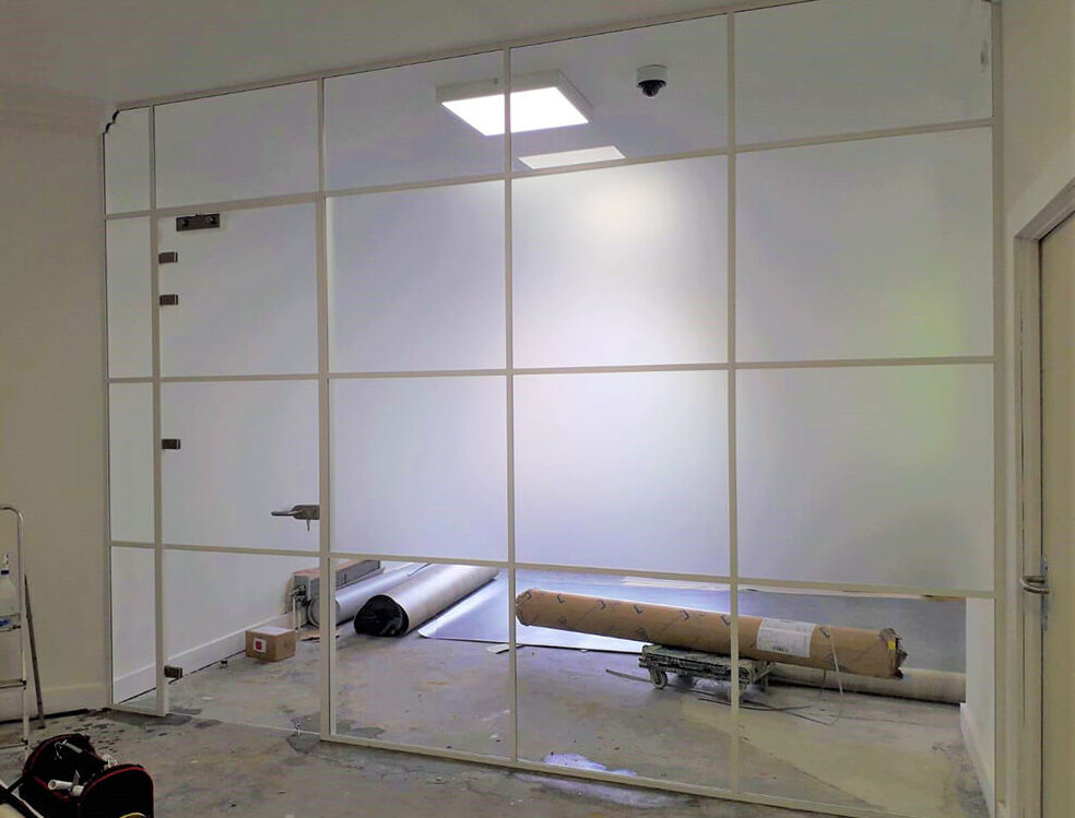 Glass Partitioning For Care Homes