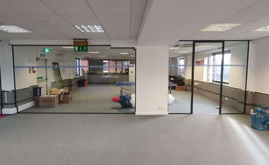 Glass Partitioning and Manifestation
