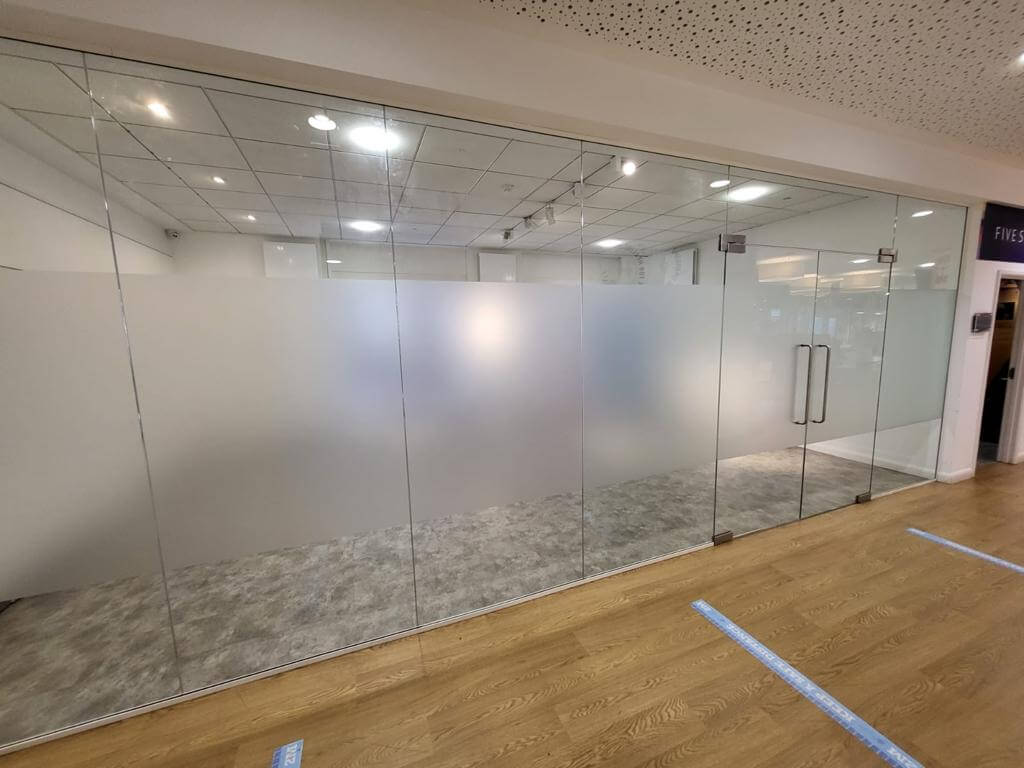 Frosted Glass Partitions in London GPUK Glass Partitioning UK