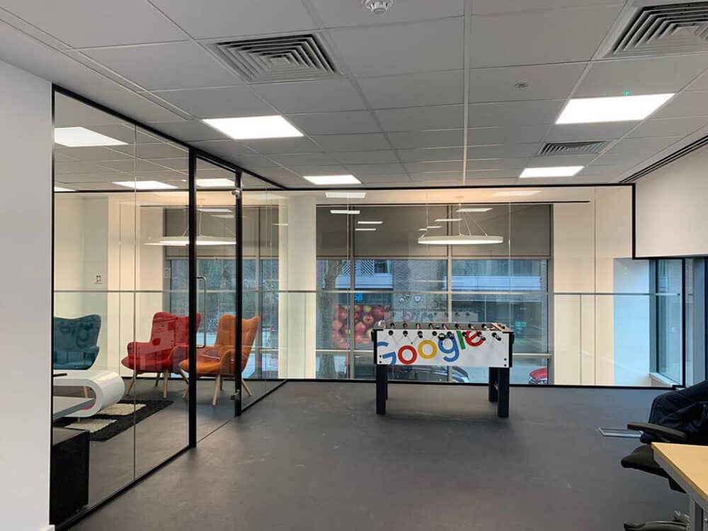 Acoustic Glass Partitioning