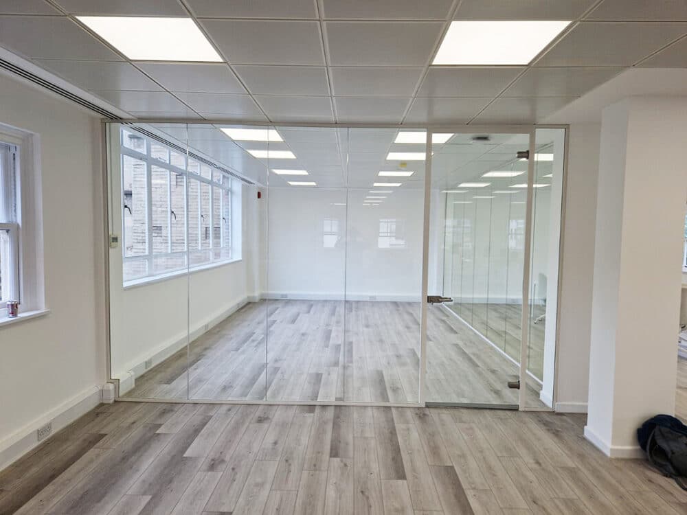 Double Glazed Glass Partitions