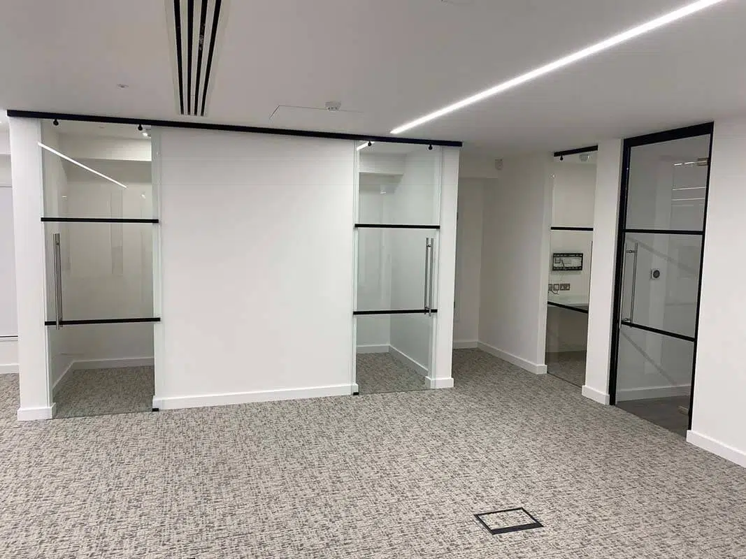 Banded Sliding Doors