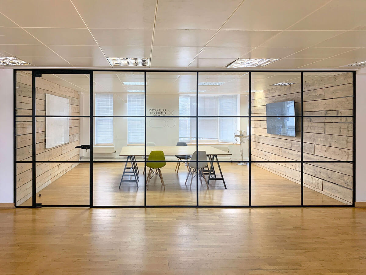 Taking the nation by storm: Banded glass partitioning