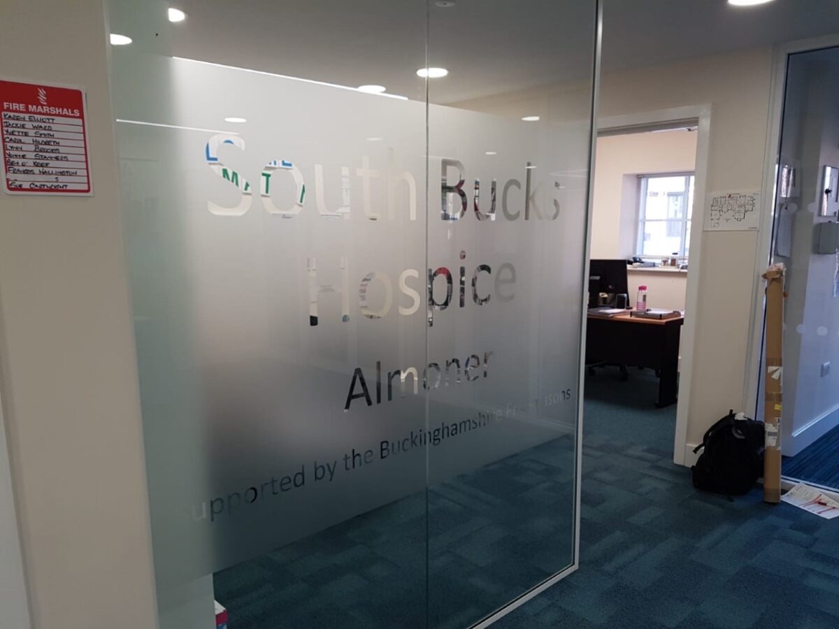 Bespoke Glass Manifestation | Buckinghamshire