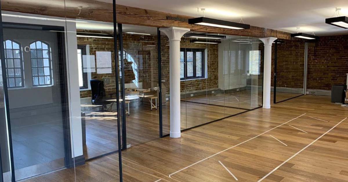 Glass Partitioning Case Study 13