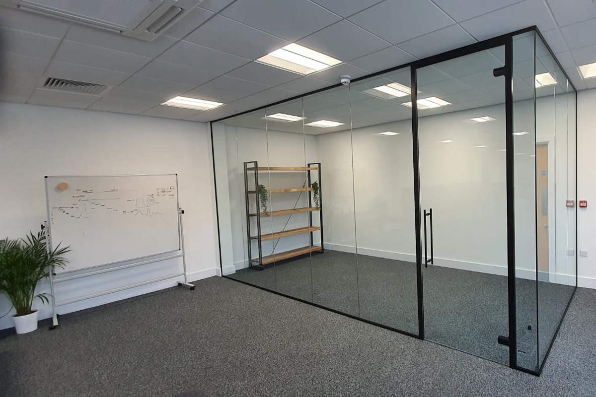 Glass Office with Framed Door | Oxfordshire