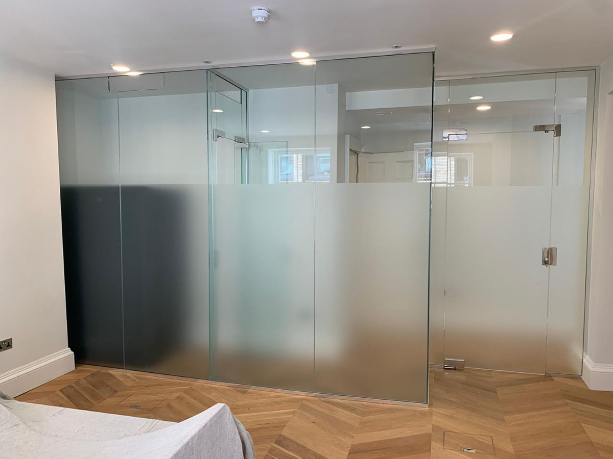 Glass Walls and Doors in Central London