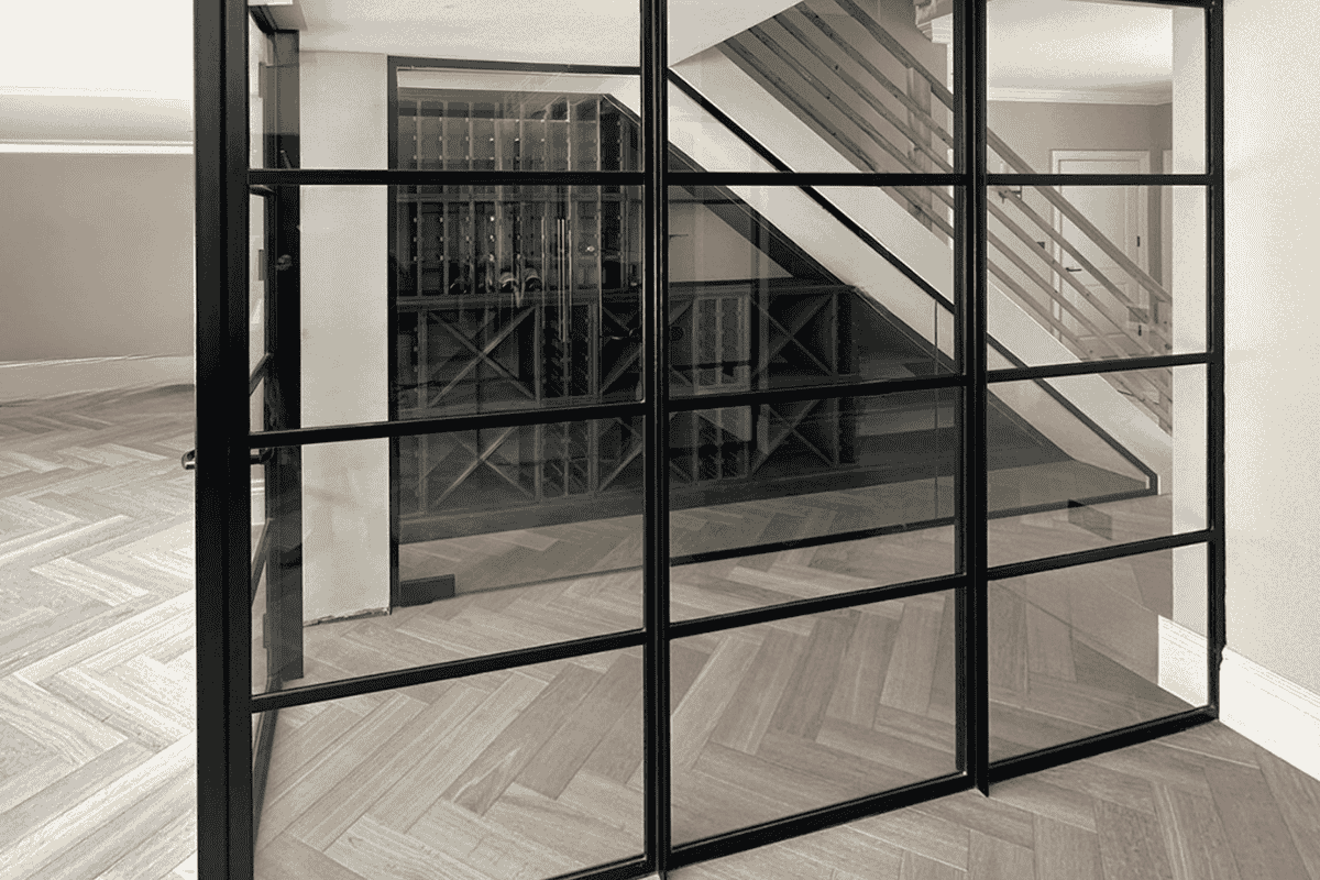 A Glass Half Full: Banded Wine Cellar