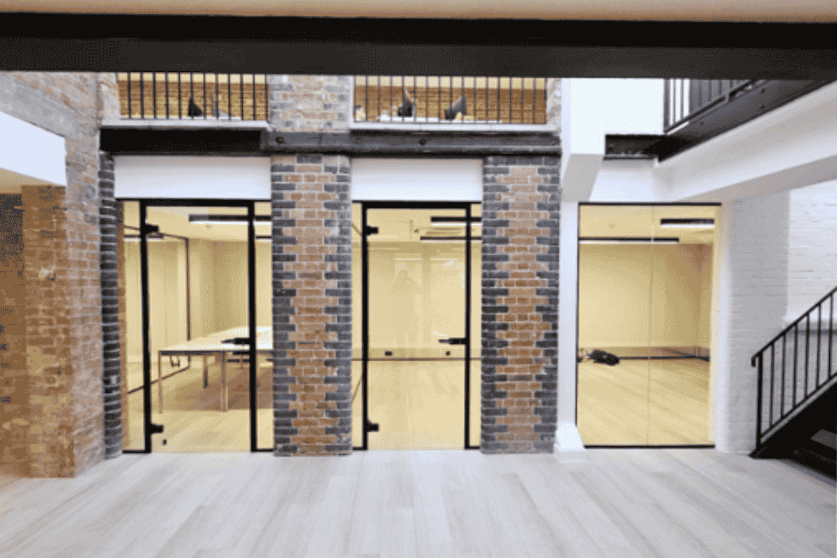 Frameless Glass Partitions For Awkward Spaces
