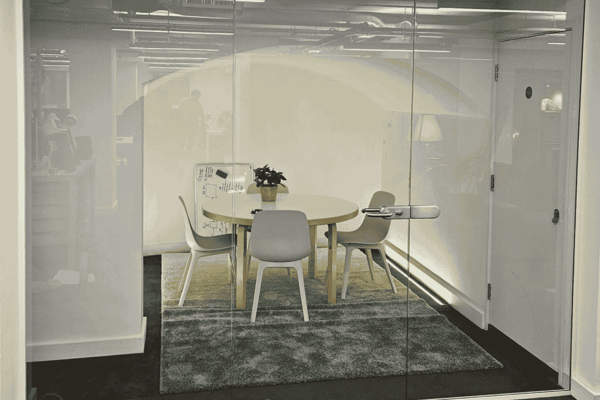 Single Glazed Glass Partitioning