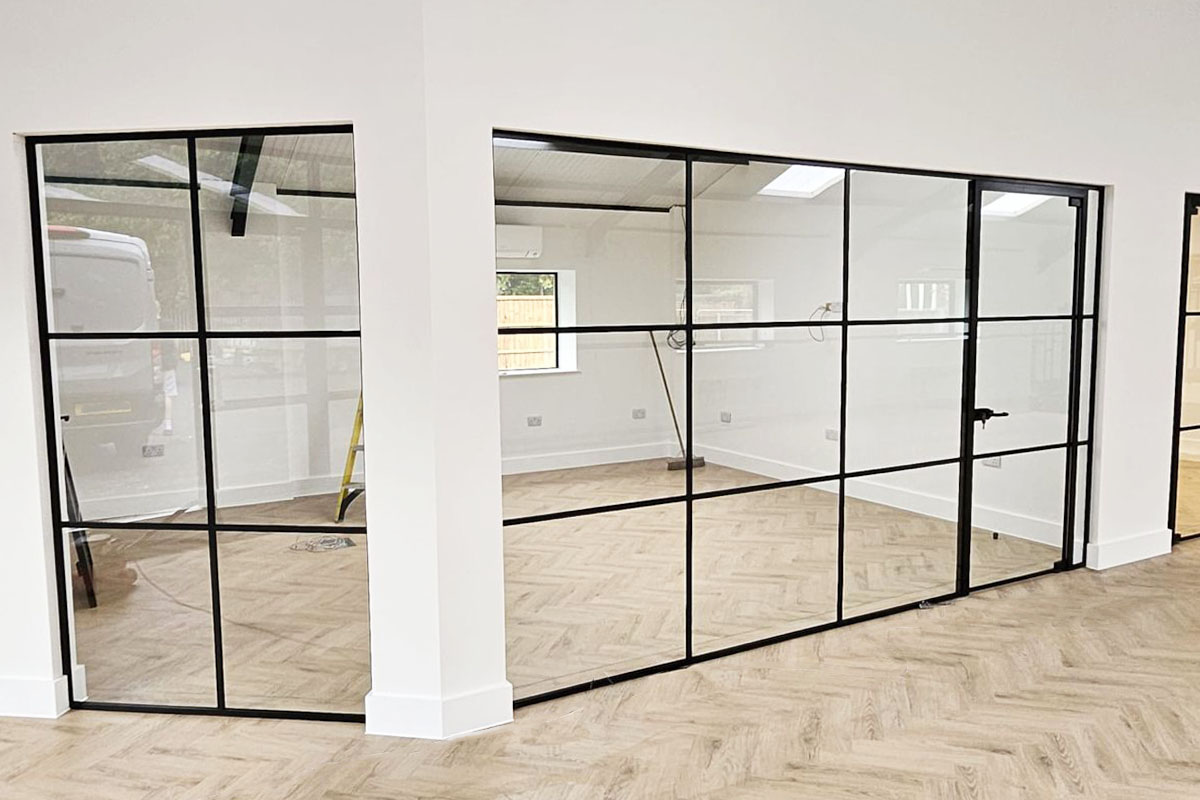 Glass Warehouse Partitions